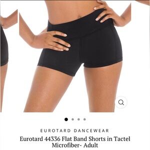 Eurotard Shorts in Black